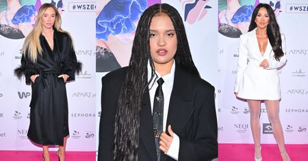 Gala Wszechmocne 2025: Joanna Przetakiewicz w płaszczu, Sara James w krawacie i Sylwia Bomba cała na biało