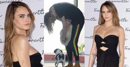Promienna Cara Delevingne NIEŚMIAŁO uśmiecha się na evencie w Cannes. Wróciła do formy? (ZDJĘCIA)