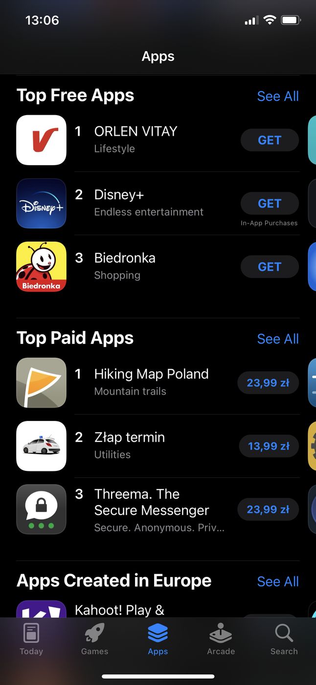 Orlen Vitay na szczycie listy popularnych aplikacji w App Store