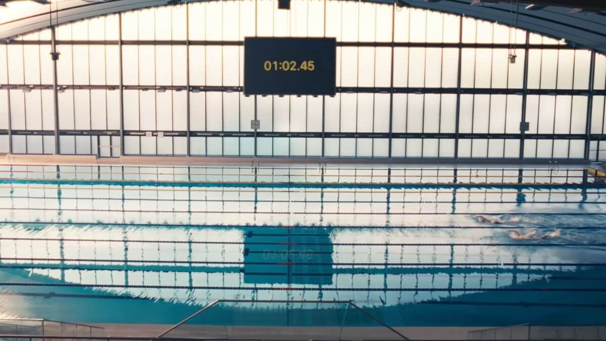 Basen olimpijski Aqua Lublin w reklamie Apple „The Relay”