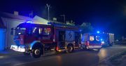 Kramsk: Ogień w piwnicy domu. Jedna osoba poszkodowana