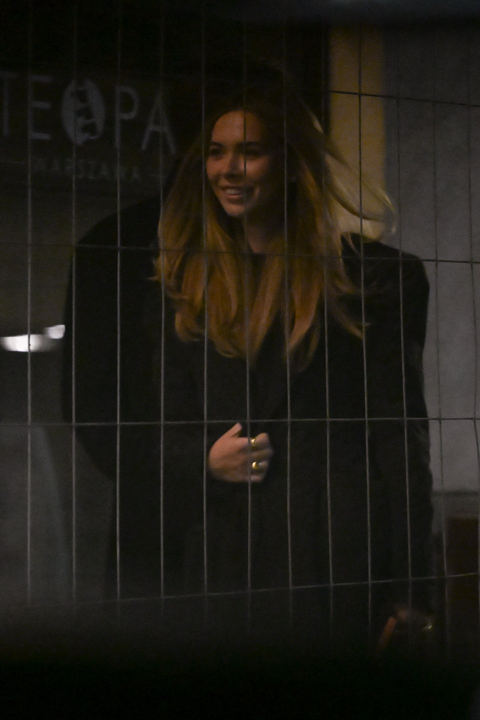 Sandra Kubicka na nocnym spacerze