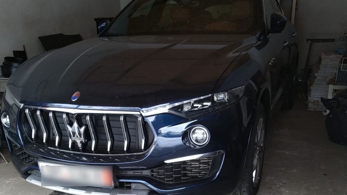 Wartość maserati oszacowano na ponad 550 tys. zł