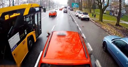 Nagranie jest na policji. Już ustalono, kto prowadził