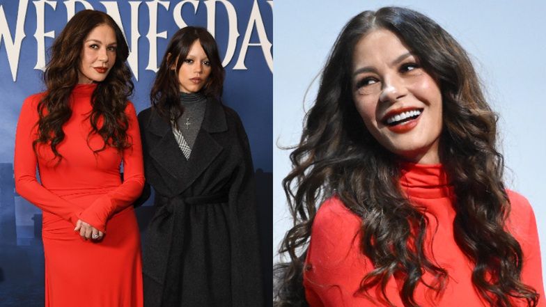 Catherine Zeta-Jones pozuje u boku serialowej córki 