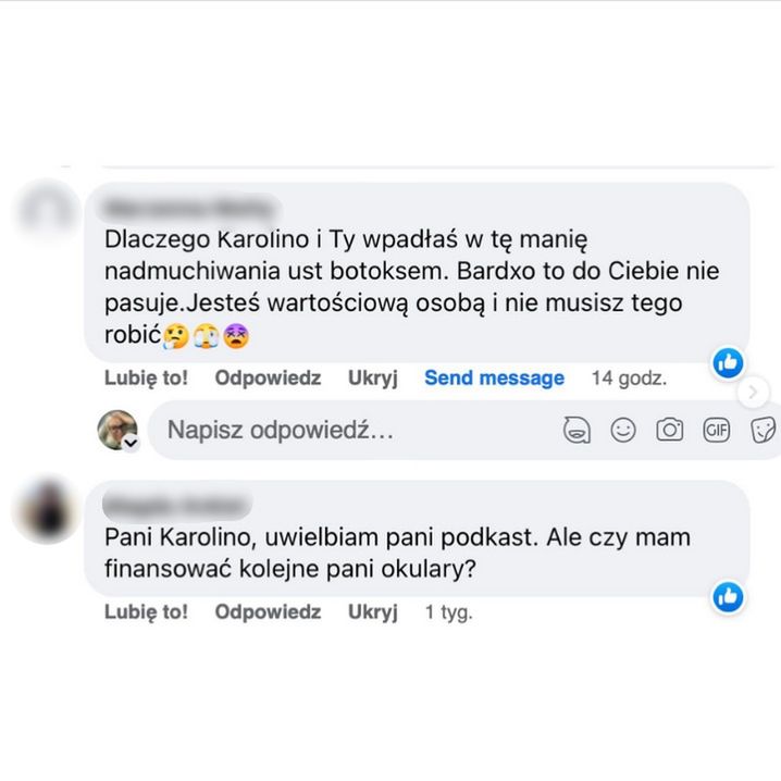 Karolina Korwin Piotrowska odpowiada na zaczepki internautów. Nie gryzła się w język