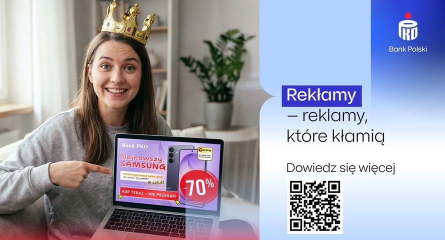 "Rekłamy, które kłamią" w nowej kampanii PKO BP