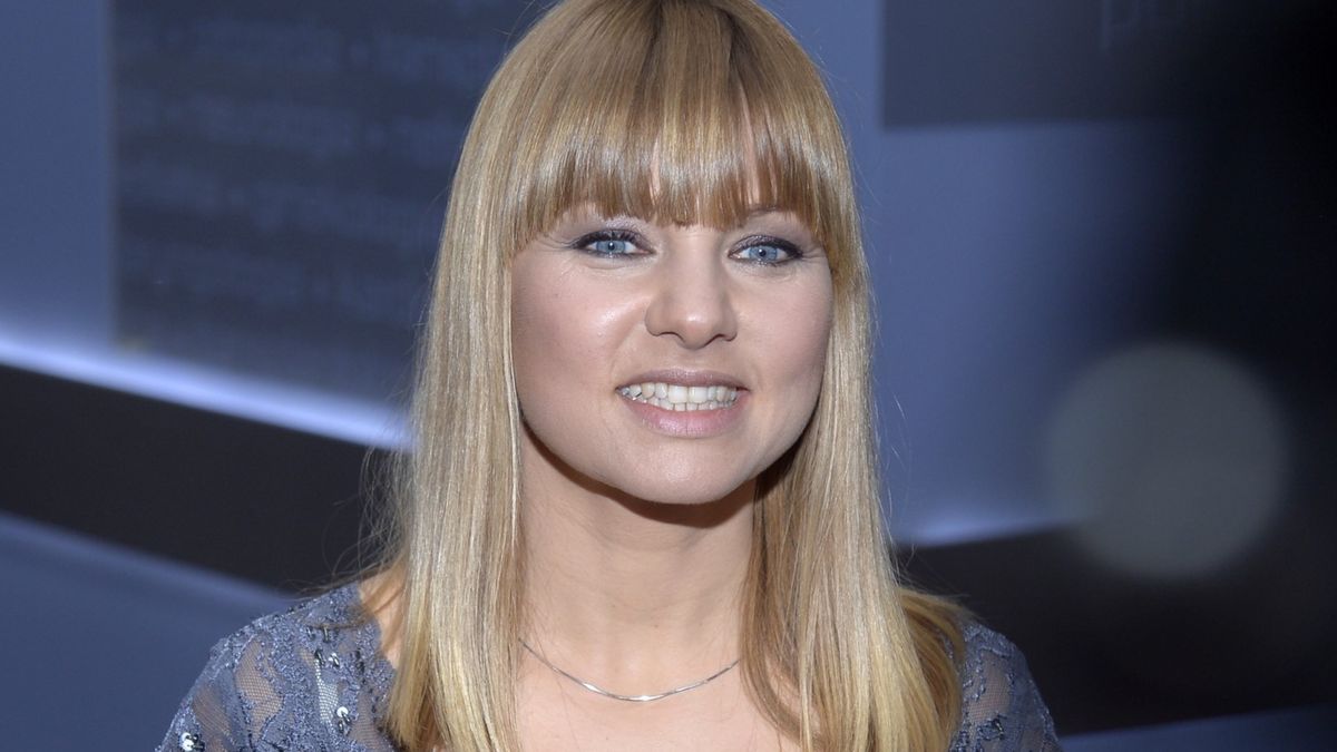 Katarzyna Bujakiewicz pokazała się we wzorzystej sukience 