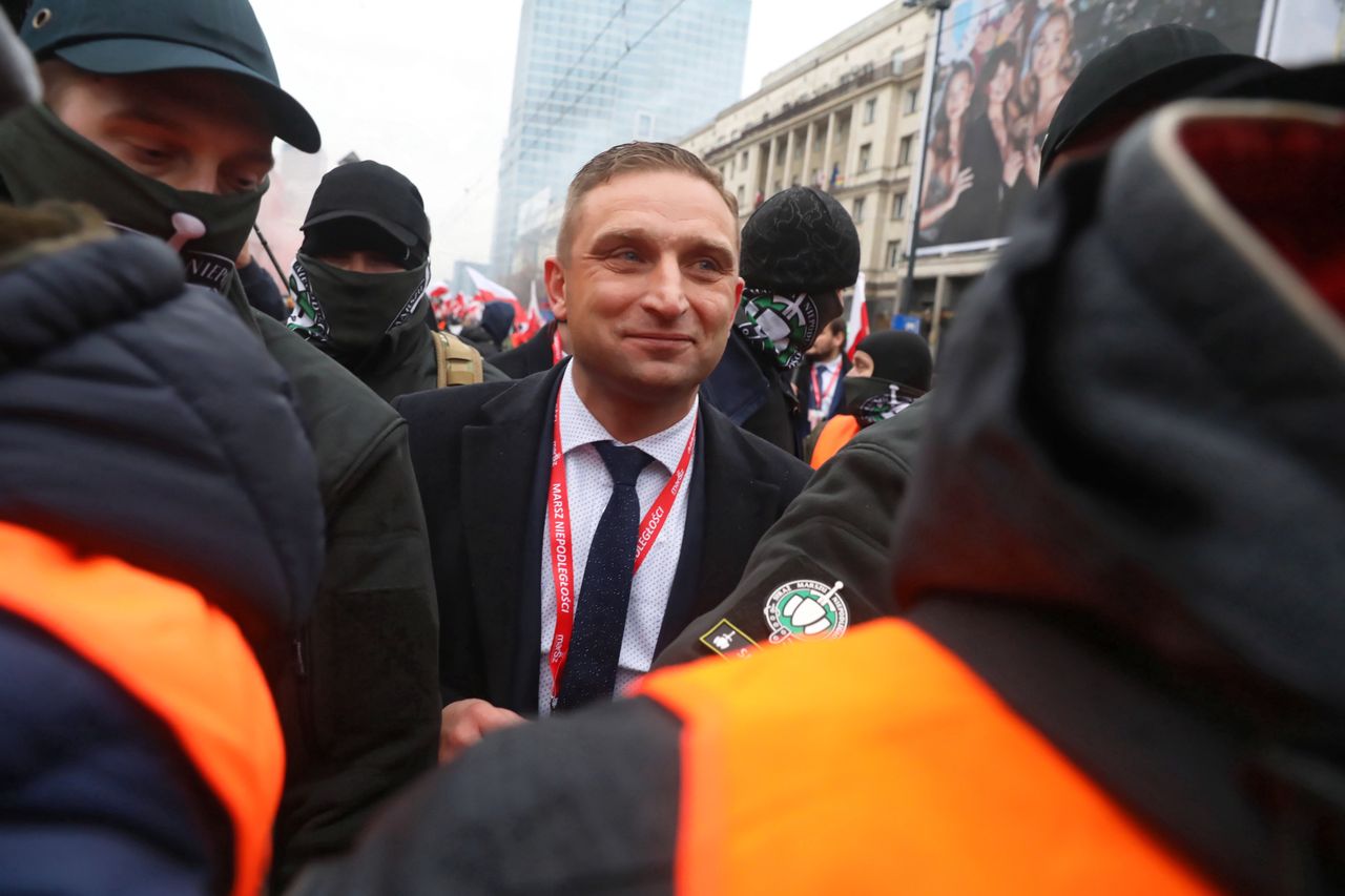 Bąkiewicz żąda dymisji Komendanta Głównego Policji. "Przeprosić mógłbym, gdybym dokonał przestępstwa"