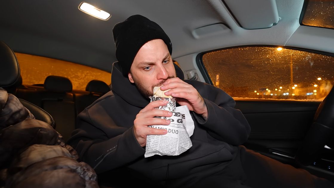 Wojek testuje kebaba