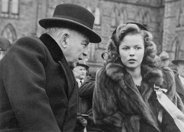 Shirley Temple i William Lyon Mackenzie King 