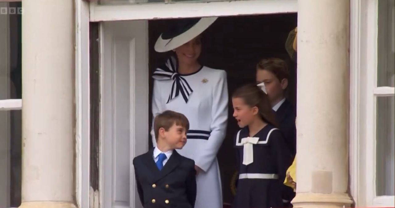 Prince Louis during the Trooping the Colour military parade