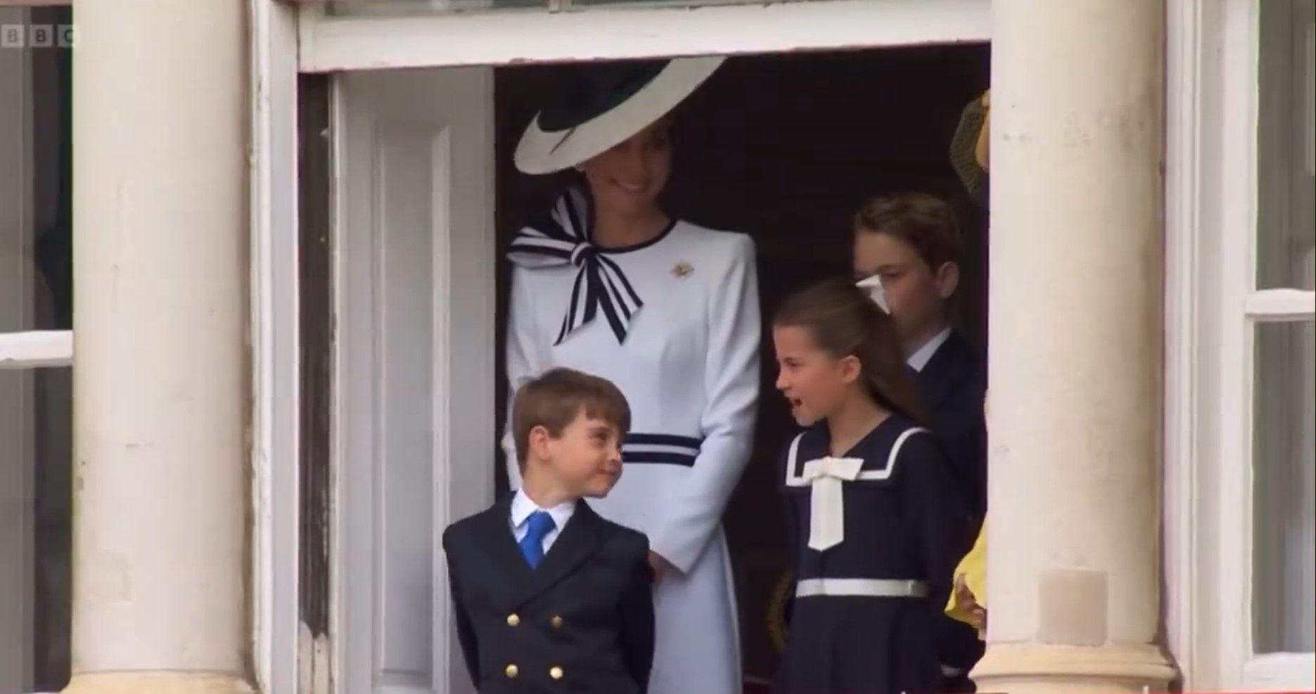 Książę Louis podczas parady wojskowej Trooping the Colour