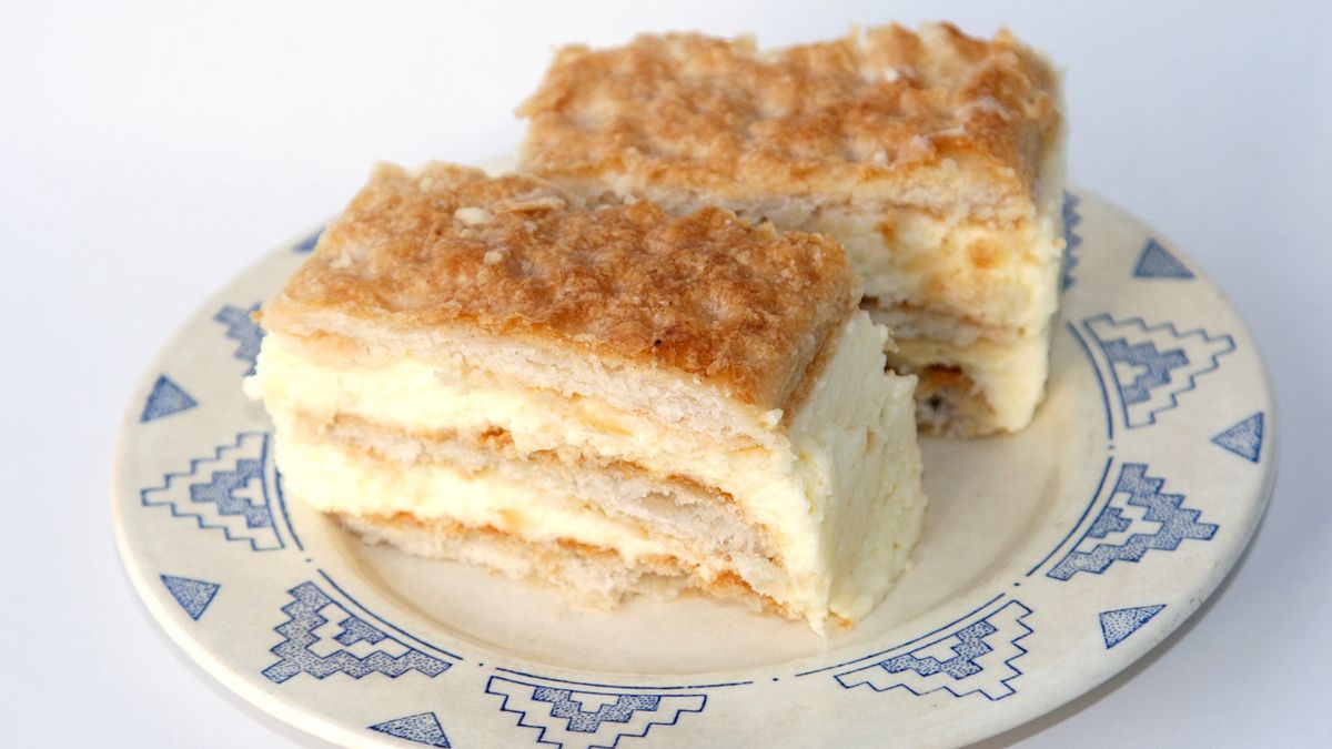 Szybkie ciasto budyniowe bez pieczenia