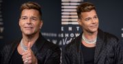 Przygnębiony (?) Ricky Martin strzela miny na premierze bielizny Rihanny (ZDJĘCIA)
