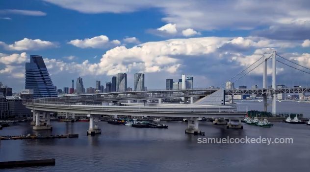 Poklatkowa panorama Tokio przez pryzmat Canona 5D Mark II [wideo]