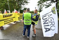 Władysławowo. Protest rolników i rybaków zakończony przed czasem