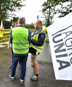 Władysławowo. Protest rolników i rybaków zakończony przed czasem