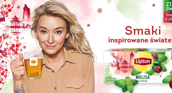 Martyna Wojciechowska w reklamach produktów Zioła Świata Lipton
