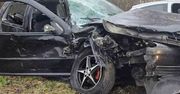 Krępiec: Kierowca volkswagena zjechał na czołówkę z oplem. 43-latek miał 2,5 promila alkoholu w organizmie