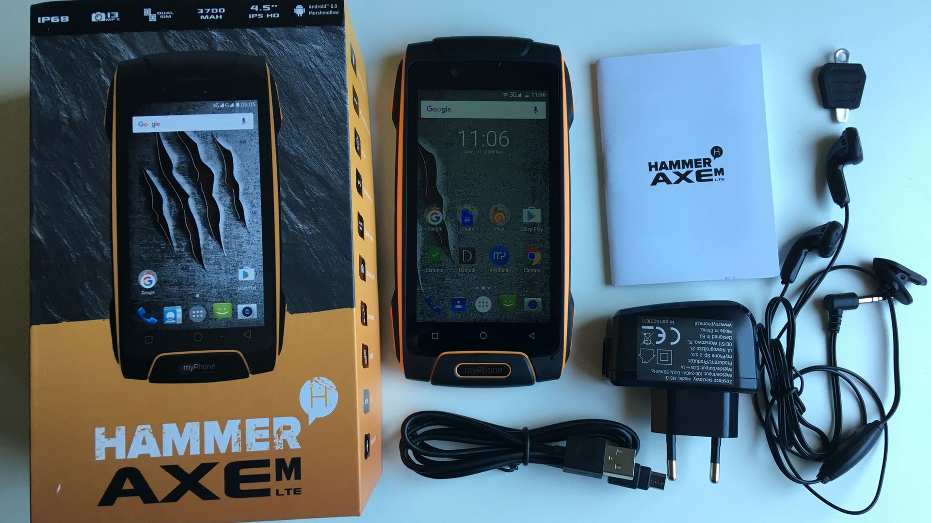 7 zdziwień, czyli czym zaskoczył mnie myPhone Hammer Axe M LTE z Biedronki? 2