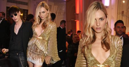 Wielki dekolt Andreji Pejic w Londynie... (ZDJĘCIA)