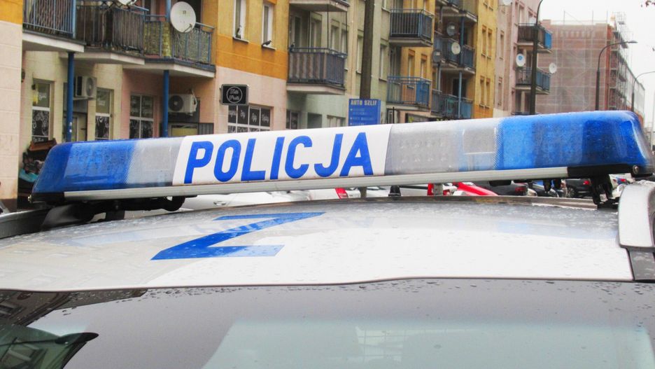 Stock Marek BazakFot. Zofia i Marek Bazak/East News, Warszawa. N/z radiowoz policyjny Komendy Stolecznej na ulicach stolicy.ZOFIA BAZAK