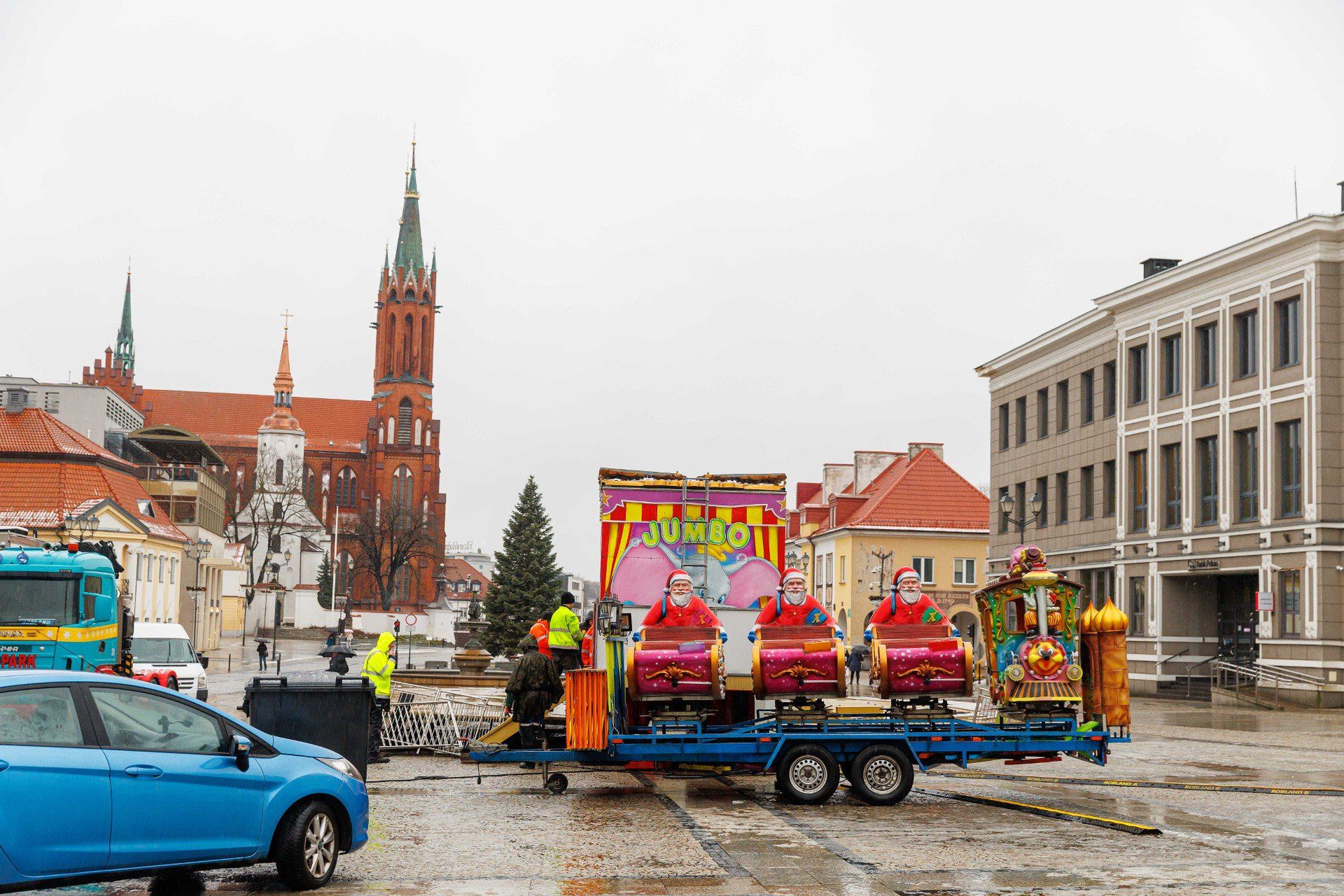 Choinka i Białostocki Jarmark Świąteczny w centrum miasta