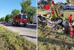 Jechali pomóc po wypadku. Dramat na S17
