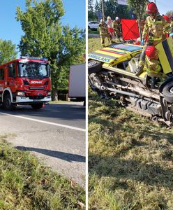 Jechali pomóc po wypadku. Dramat na S17