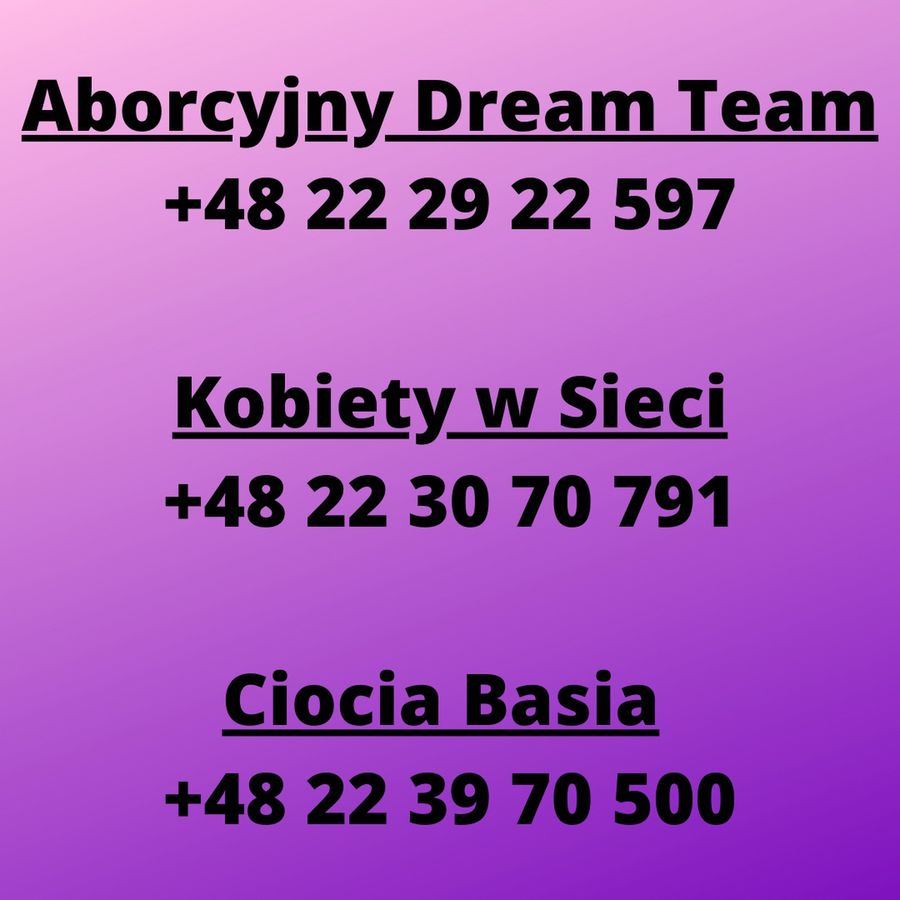 numery telefonów