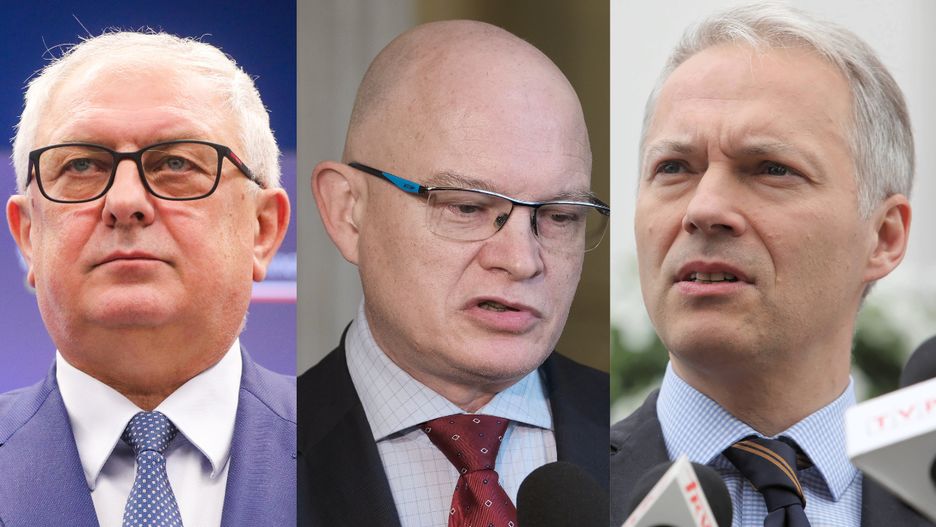 Od lewej: Piechowiak, Andzel i Żalek