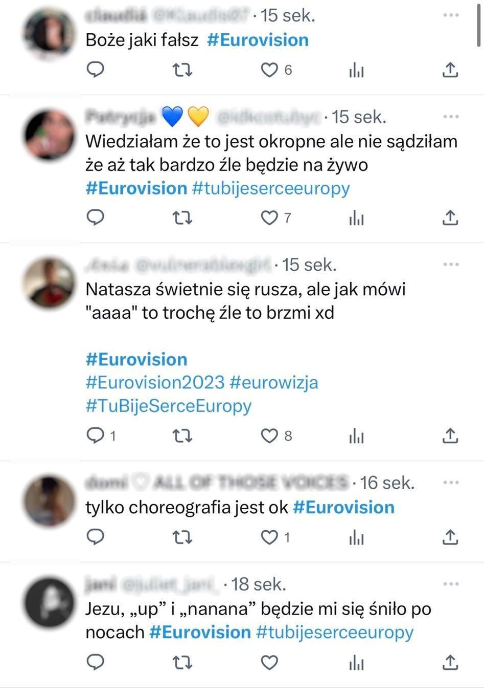Internauci oceniają występ Nataszy Urbańskiej