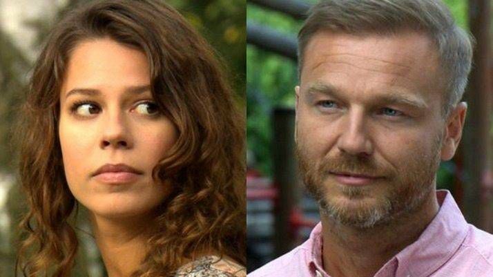 M jak miłość odcinek 1178, Paulina (Maria Szafirska), Andrzej (Krystian Wieczorek)