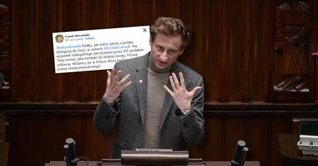 Podał numer Sikorskiego do kontaktu. "Proszę, odbieraj"