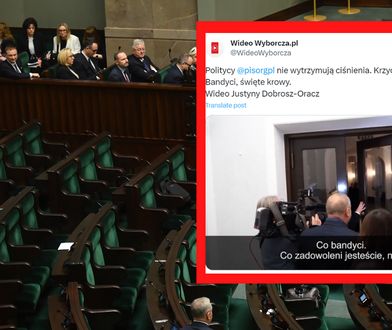 Przepychanka na korytarzu w Sejmie. Politycy PiS ostro do dziennikarzy