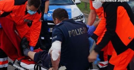 Potrącił policjantów w trakcie ucieczki. Recydywista już w areszcie