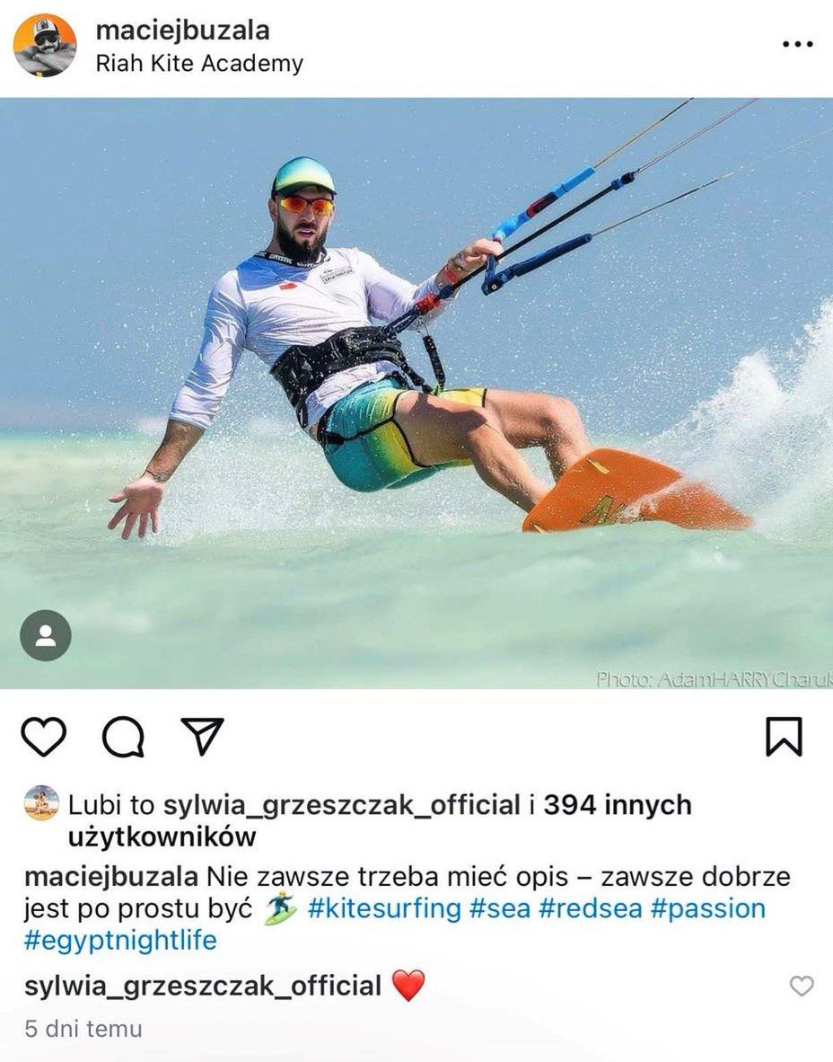 Sylwia Grzeszczak i jej wymowne komentarze.