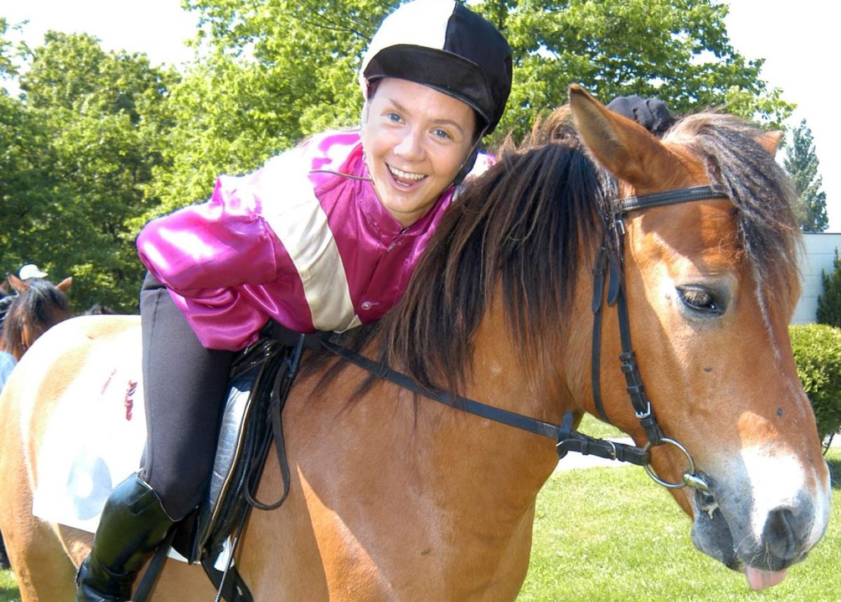 Kinga Rusin uwielbia jeździectwo