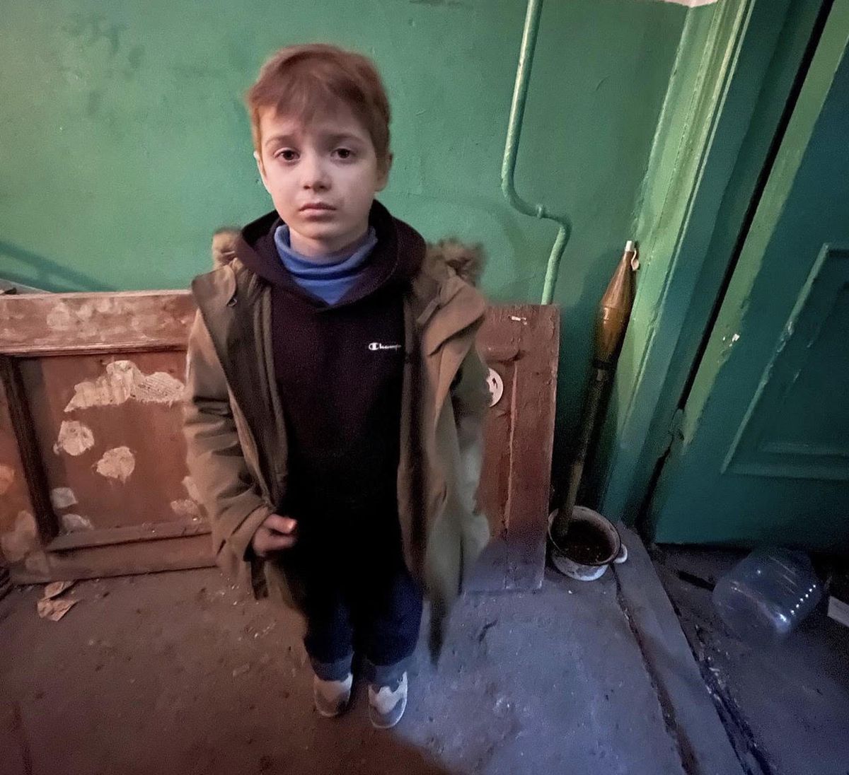 Siedmioletni Makar zwraca się do Rosjan w poruszającym nagraniu 