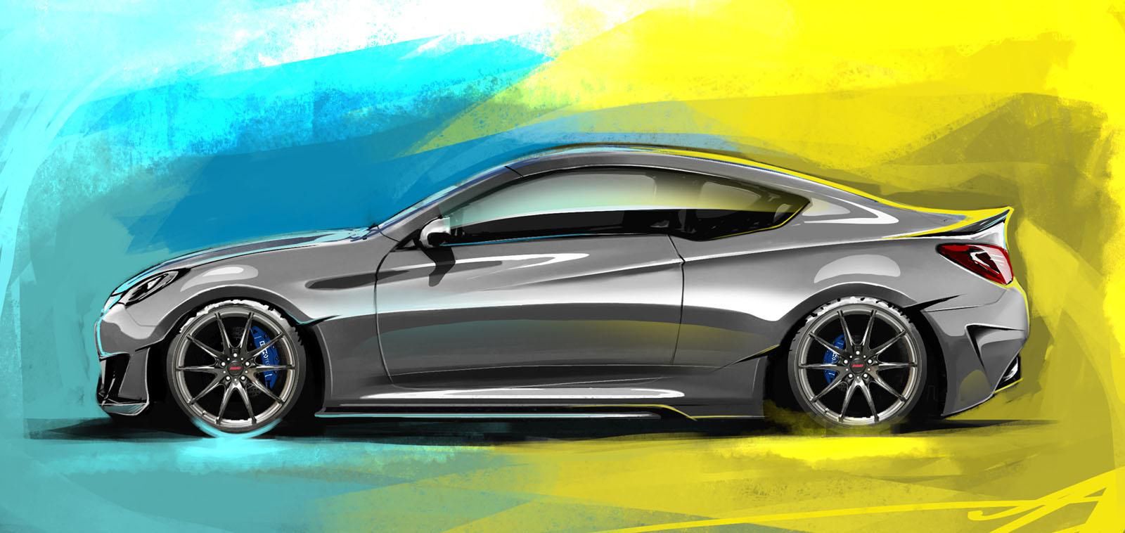 Hyundai Genesis Coupe Legato Concept