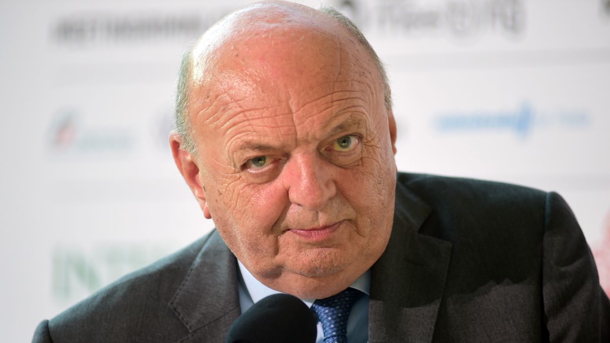 RIMINI, ITALY - AUGUST 23:  Gilberto Pichetto Fratin, Italian Government Minister of Energy, attends the Meeting For Friendship Among Peoples 2024 at Rimini Fair on August 23, 2024 in Rimini, Italy. (Photo by Roberto Serra - Iguana Press/Getty Images)