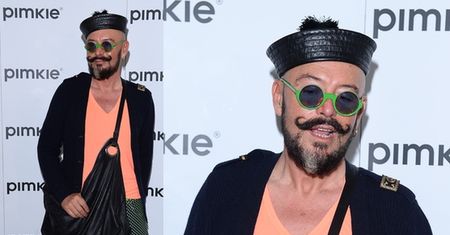 Jacyków w piżamie na imprezie odzieżowej