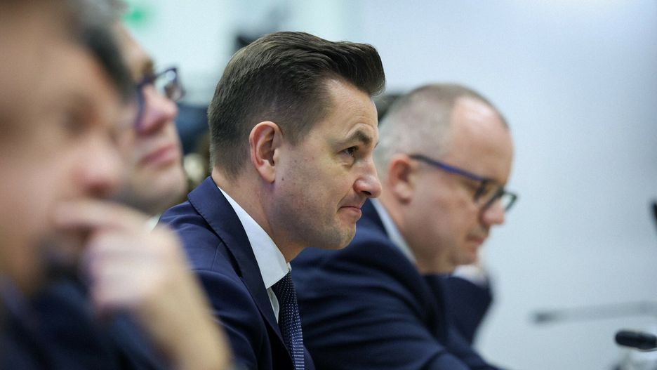 5. posiedzenie Sejmu X kadencji
09.02.2024 Warszawa Sejm Komisja Sprawiedliwosci i Praw Czlowieka Fot. Andrzej Iwanczuk/REPORTER
N/z: Arkadiusz Myrcha, Adam Bodnar
Andrzej Iwanczuk/REPORTER