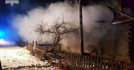 Pożar domu w gminie Hanna. Nie żyje 67-latek