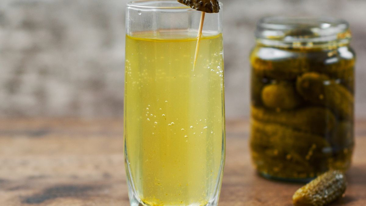 Sok z kiszonych ogórków - Pyszności