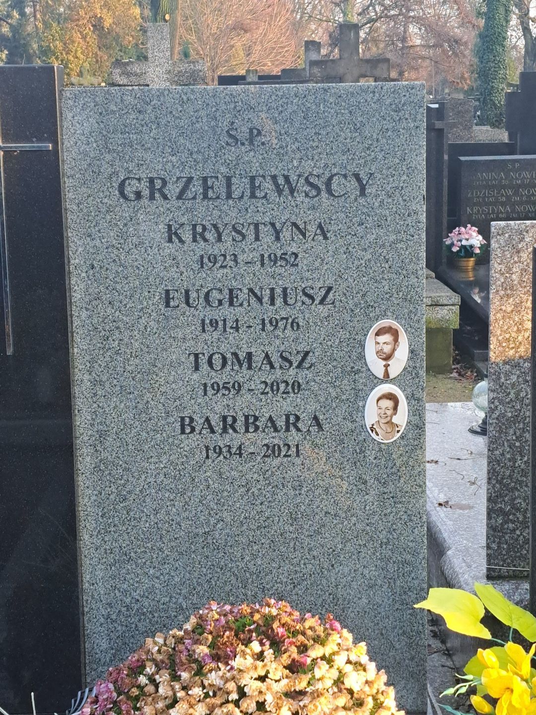 Grób Tomasza Grzelewskiego