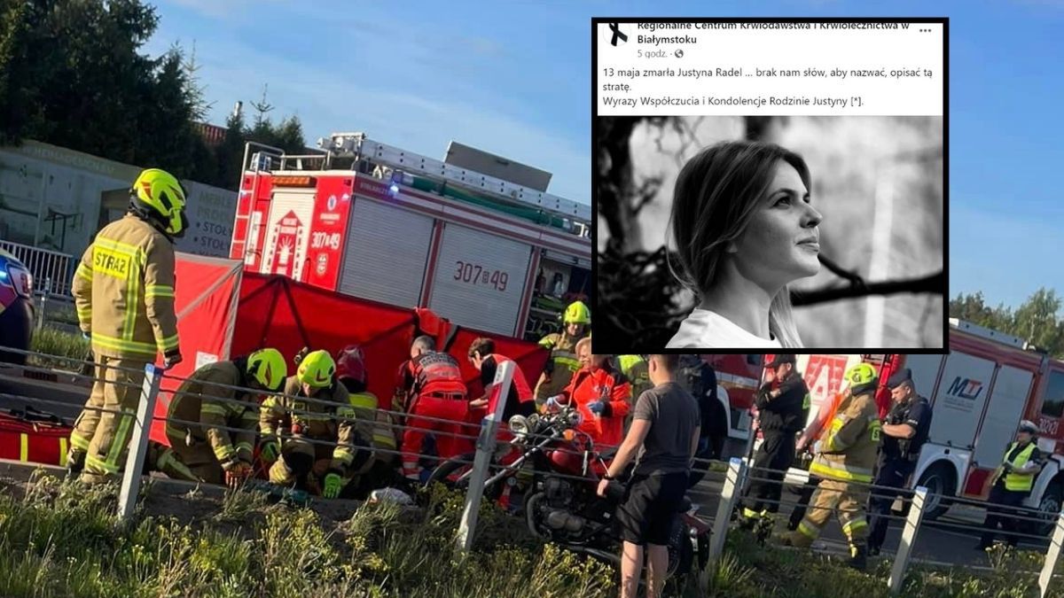 Wypadek motocyklistki. Zginęła młoda pielęgniarka