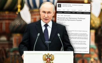 Zełenski pisze do Putina. "Proponujemy koniec wojny"