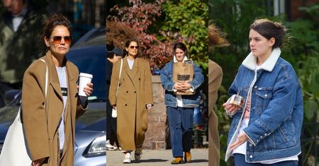 Katie Holmes wraca z Suri z zakupów. 18-latka coraz bardziej przypomina sławną mamę. Fajnie wyglądają?